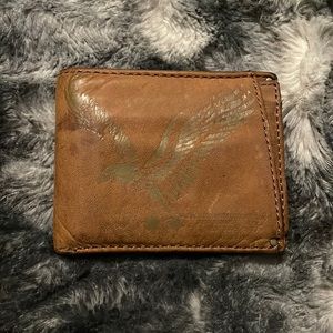 American Eagle Brown Leather Wallet